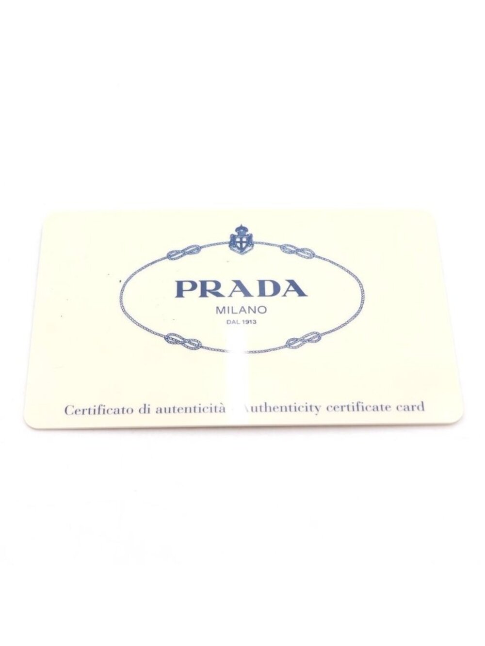 Prada Drawstring Pouch Pink Tessuto Card - Picture 9 of 9